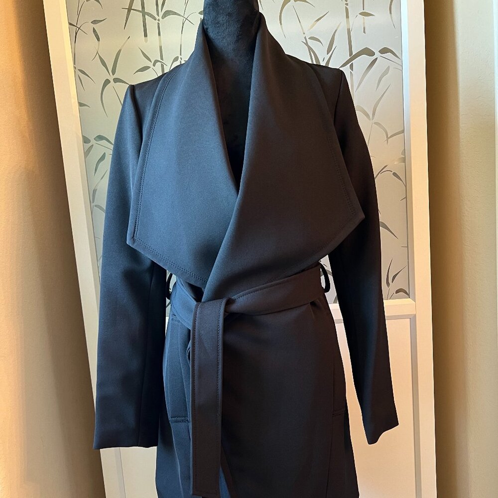 Tahari Mid Length Belted Trench M